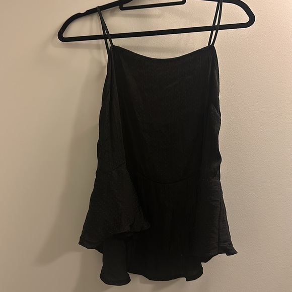 FREE PEOPLE RUFFLE HEM CAMI - small - Picture 3 of 7
